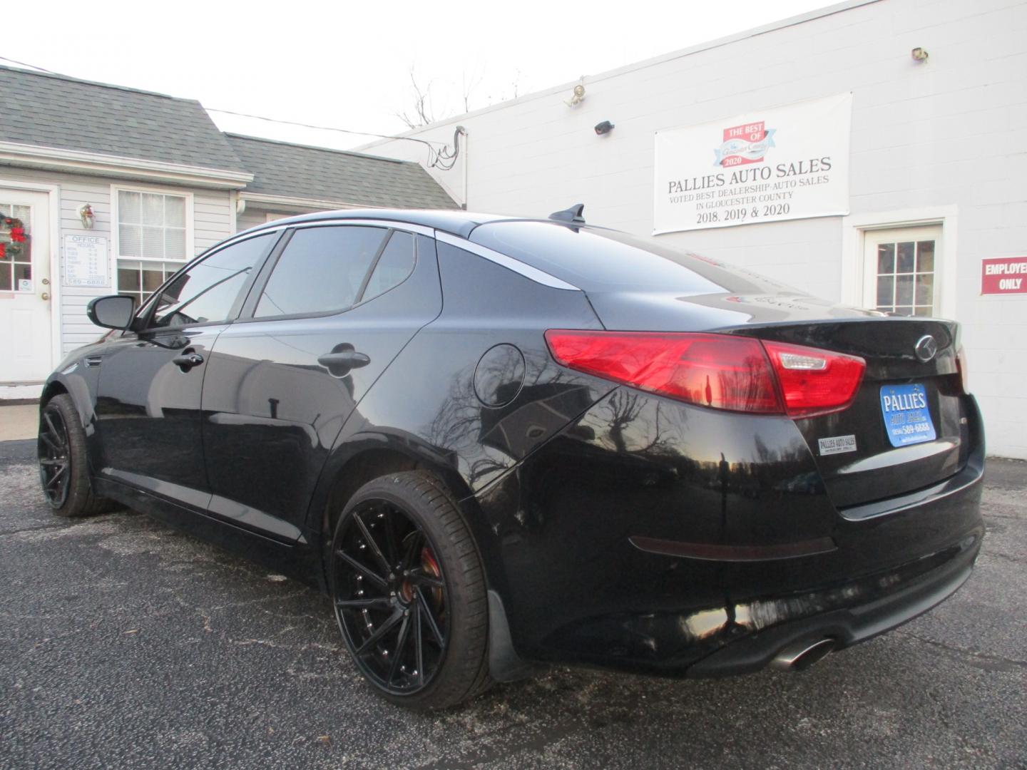 2015 BLACK Kia Optima (5XXGM4A70FG) , AUTOMATIC transmission, located at 540a Delsea Drive, Sewell, NJ, 08080, (856) 589-6888, 39.752560, -75.111206 - Photo#3